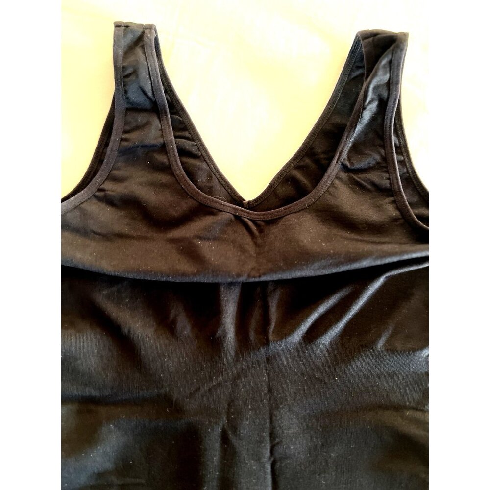 MARILYN MONROE Size XL Shapewear Women’s BLACK Compression Tank Camisole Cami - Picture 10 of 10